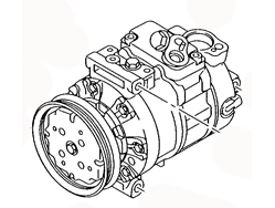 AC COMPRESSOR 5N0820803A 5N0820803C 5N0820803H VOLKSWAGEN JETTA