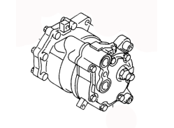 AC COMPRESSOR 6N0820803C 6N0820803B 6N0820803A VOLKSWAGEN LUPO/LUPO 3L TDI