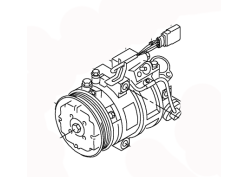 AC COMPRESSOR 6Q0820803GX 6Q0820803G 6Q0820808E VOLKSWAGEN POLO/DERBY/VENTO-IND