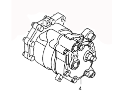 AC COMPRESSOR ASSY 6RD820803 VOLKSWAGEN POLO/DERBY/VENTO-IND