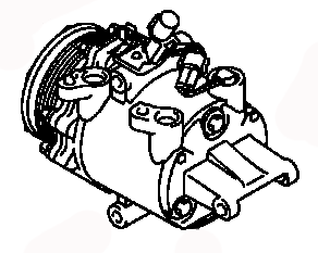 AC COMPRESSOR ASSY 7813A081 7813A079 MITSUBISHI COLT/COLT PLUS 06.2003- 