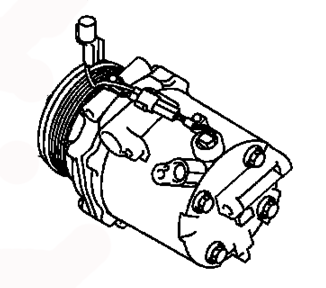 AC COMPRESSOR ASSY 7813A230 7813A129 7813A366 MITSUBISHI OUTLANDER 09.2006-