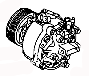 AC COMPRESSOR ASSY 7813A417 MITSUBISHI DELICA D5 04.2007- 