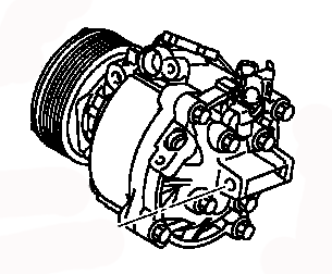 AC COMPRESSOR ASSY 7813A419 MITSUBISHI ASX 09.2010- 