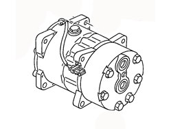 AC COMPRESSOR 7D0820805KX 7D0820805 7D0820805K VOLKSWAGEN EUROVAN