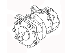 AC COMPRESSOR 7D0820805L 7D0820805D VOLKSWAGEN EUROVAN