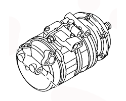 AC COMPRESSOR 7H0820805J 7H0820805H 7H0820805F VOLKSWAGEN TOUAREG