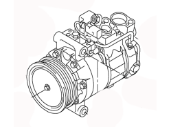 AC COMPRESSOR 7L6820803M 7L6820803T 7L6820803K AUDI Q7