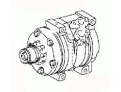 Air conditioning compressor 88320-02150 Toyota Corolla ZZE142L-GEMNGG