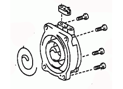 Air conditioning compressor 88320-10541  88320-10521 88320-10551 Toyota Tercel