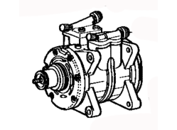 Toyota Corolla KE70R-ECMDS A/C Compressor assy 88320-12230 88320-12191 88320-12190 