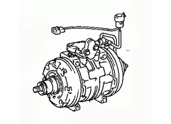 Air conditioning compressor 88320-12460  88320-20400  88320-20370 Toyota Corona/Carina 2