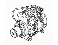 Air conditioning compressor 88320-12880  88320-35H91  88320-12H90 Toyota Corolla hb