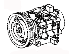 Air conditioning compressor 88320-1A010  88320-1A170  88320-1A290 Toyota Corolla CE100
