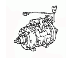 Toyota Corona/Carina 2 A/C Compressor assy 88320-20400  88320-20370  88320-12460 