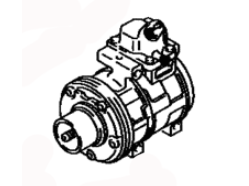 Toyota Mark 2 GX81-ATPZR A/C Compressor assy 88320-22521 88320-22520  