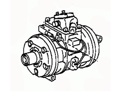 Air conditioning compressor 88320-24090 Lexus sc300/400 UZZ30L-ACPZKK