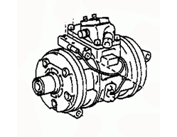 Air conditioning compressor 88320-24140 Lexus sc300/400 UZZ30L-ACPZKK