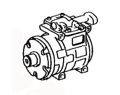 Toyota Hiace van  A/C Compressor assy 88320-26440  88320-95J00 