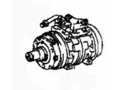 Toyota Liteace van wagon A/C Compressor assy 88320-28250  88320-28240  88320-28230 
