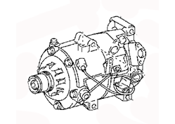 Air conditioning compressor 88320-28430 Toyota Previa/Tarago GSR50L-GFTGKV