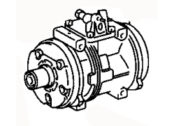 A/C Compressor assy 88320-2B130  88320-2B300  88320-2B120 Toyota Carina e 