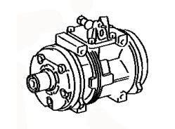 A/C Compressor assy 88320-2B300  88320-2B070 Toyota Carina e