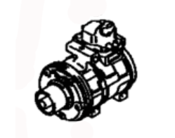 A/C Compressor assy 88320-30651  88320-30650 Lexus gs300 JZS147L-BEPQFA