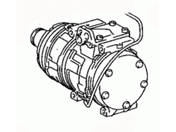 A/C Compressor assy 88320-32081  88320-32080 Toyota Camry SV21R-UEPNKW