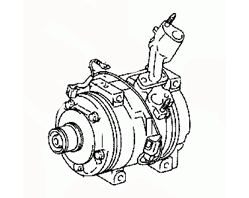 Air conditioning compressor 88320-33150 Lexus es300 MCV30L-BEAGKV