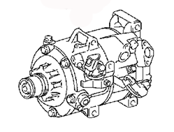 A/C Compressor assy 88320-33220  88320-33210 Lexus es240/350 GSV40L-BETGKV