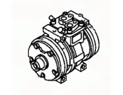 Air conditioning compressor 88320-35560  88320-35530  88320-35520 Toyota Hilux 2wd