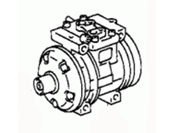 A/C Compressor assy 88320-35610  88320-35600  88320-26H91 Toyota Land Cruiser 90 