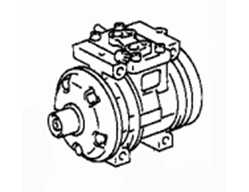 A/C Compressor assy 88320-35670  88320-60740  88320-35600 Toyota Land Cruiser 90 