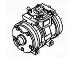 Air conditioning compressor 88320-35H92 88320-35H91  Toyota