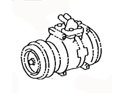 Air conditioning compressor 88320-36160 Toyota Dyna YU80R-MDDTN3