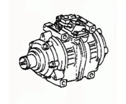 A/C Compressor assy 88320-36360  88320-36350  88320-36520 Toyota Coaster HZB50L-ZCMQS