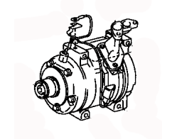 A/C Compressor assy 88320-44130 Toyota Picnic/Avensis verso ACM20L-ANMDKW