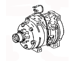Air conditioning compressor 88320-48050 88320-48040 Toyota Harrier SXU15W-AWPGK