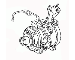 A/C Compressor assy 88320-48120 Lexus rx330/350  GSU30L-AWAGKA