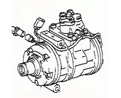 A/C Compressor assy 88320-50070 88320-50090 Lexus ls400  UCF20L-AEPGKV