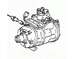 Air conditioning compressor 88320-50090 Lexus ls400 UCF20L-AEAGKV