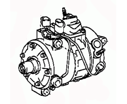 A/C Compressor assy 88320-50101 Lexus ls430 UCF30L-AEAGKA