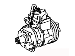 A/C Compressor assy 88320-50H91  88320-50050  88320-50041 Toyota 