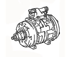 Air conditioning compressor 88320-60161 88320-60160  88320-60151 Toyota Land Cruiser