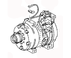 A/C Compressor assy 88320-6A200  88320-6A130  Toyota Land Cruiser prado