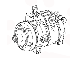 A/C Compressor assy 88320-6A330  883206A320  883206A310 Toyota Land Cruiser