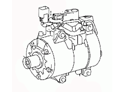 A/C Compressor assy 88320-74030  88320-74010  88320-74050 Toyota Scion IQ NGJ10L-BGXNGA