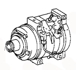 A/C Compressor assy 88320-YC020 Toyota Camry MCV36R-DEMDKQ