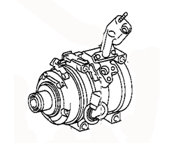 Air conditioning compressor 88320-YC030 Toyota Camry MCV36L-DEMGKV